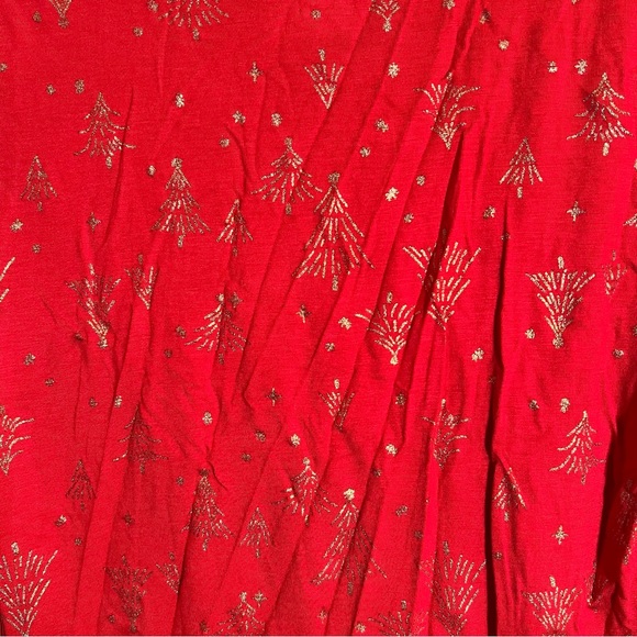 Women's Celebrate Together Short Sleeve V-Neck Christmas Tee - Picture 4 of 4